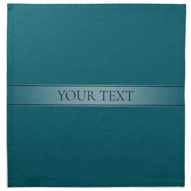 Simple Elegant Gradient Stripe Editable Color Cloth Napkin (Front)