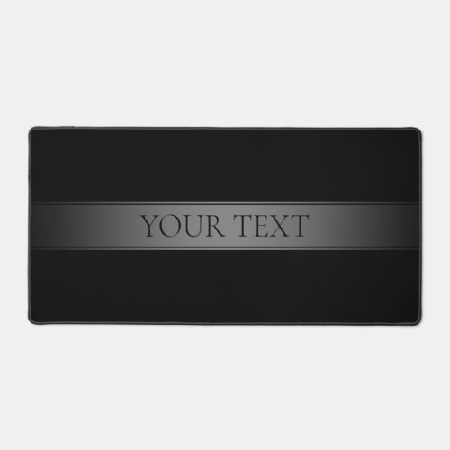 Simple Elegant Gradient Stripe Editable Color Desk Mat