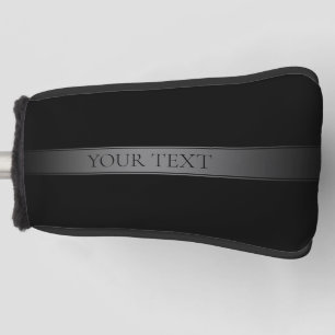 Simple Elegant Gradient Stripe Editable Color Golf Head Cover