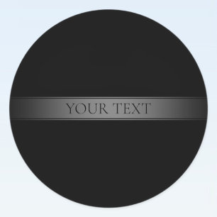 Simple Elegant Gradient Stripe Editable Color Labels