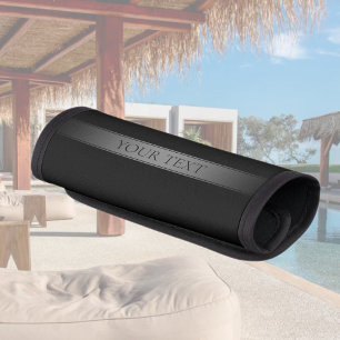 Simple Elegant Gradient Stripe Editable Color Luggage Handle Wrap