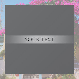 Simple Elegant Gradient Stripe Editable Color Window Cling