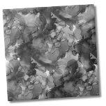 Simple Elegant Gray Black Ceramic Tile<br><div class="desc">Cute Modern Minimal Elegant Gray Black Watercolor ceramic tile.  A soft gray and black watercolor backdrop provides the canvas for a cute and contemporary kitchen backsplash or bathroom addition.  Gives a bit of a marble vibe too or alcohol ink.  A little style and pizzaz without being over the top.</div>
