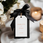 Simple, elegant grey gift tags<br><div class="desc">Modern,  simple,  elegant wedding card,  grey.
Just edit your product in a few minutes. You can change the font/size/color and position using "further personalize".</div>