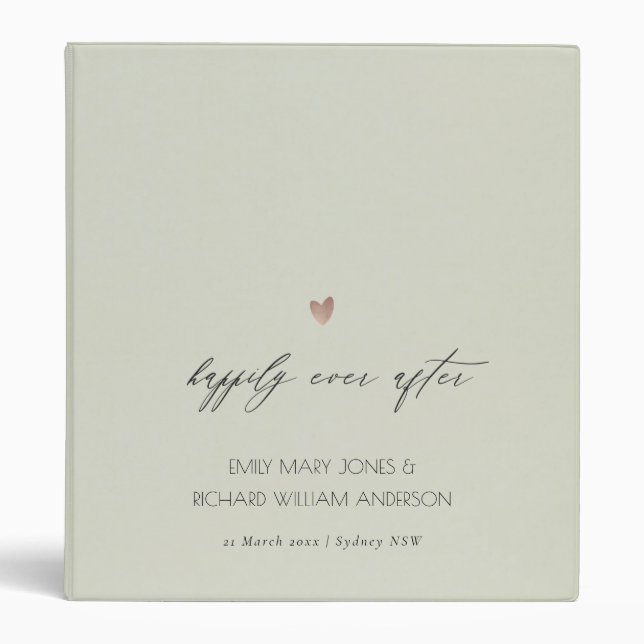 SIMPLE ELEGANT GREY TYPOGRAPHY  TEXT ONLY BINDER (Front)