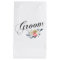Simple & Elegant Groom Floral | Gift Bag