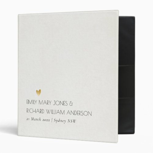 SIMPLE ELEGANT KRAFT GREY TYPOGRAPHY  TEXT ONLY BINDER