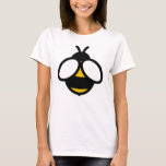Simple elegant large yellow black bumblebee image  T-Shirt