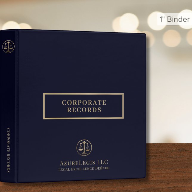 Simple Elegant Lawyer Attorney 3 Ring Binder (Creator Uploaded)
