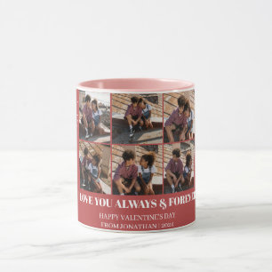 Simple Elegant Love valentine's day couple photo Mug