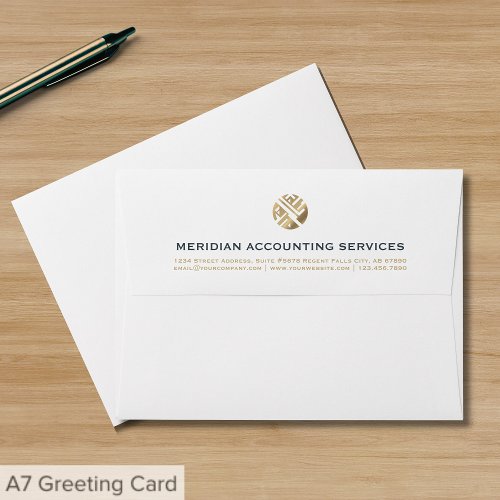 Simple Elegant Luxury A7 Envelope