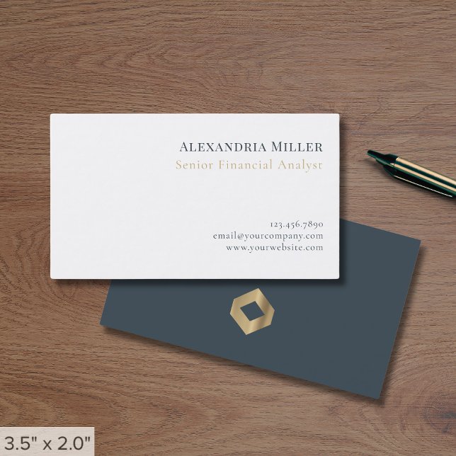 Simple Elegant Luxury Logo Business Card (Creator Uploaded)