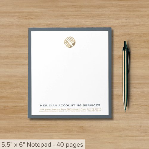 Simple Elegant Luxury Notepad