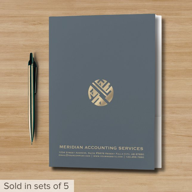 Simple Elegant Luxury Pocket Folder (Creator Uploaded)