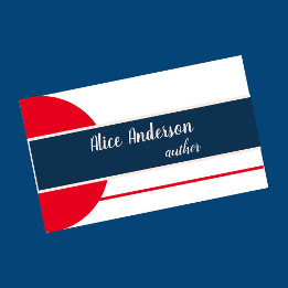 Simple elegant minimal feminine Business Card