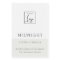 SIMPLE ELEGANT MINIMAL MODERN LOGO WHITE CANDLE
