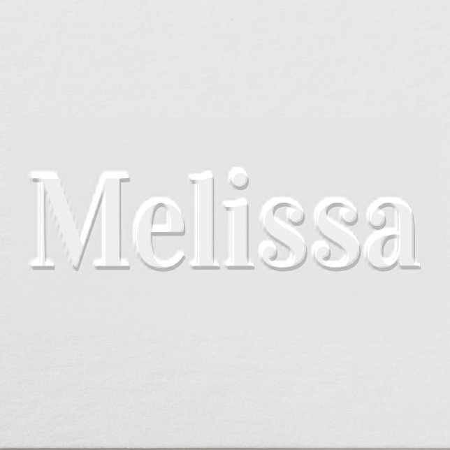 Simple Elegant Minimalist #25XL Name Only Embosser (Design)