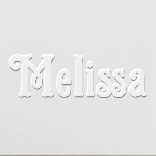 Simple Elegant Minimalist #35XL Name Only Embosser