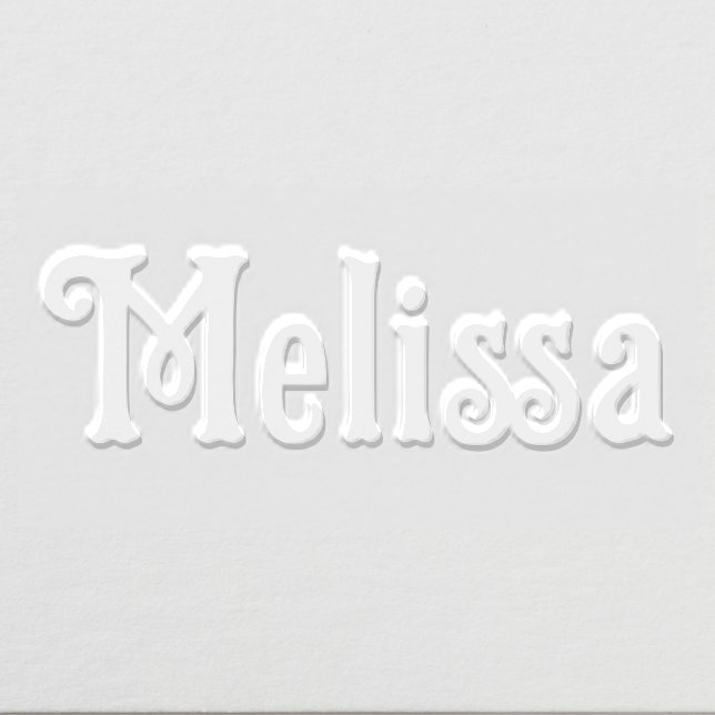 Simple Elegant Minimalist #35XL Name Only Embosser (Design)