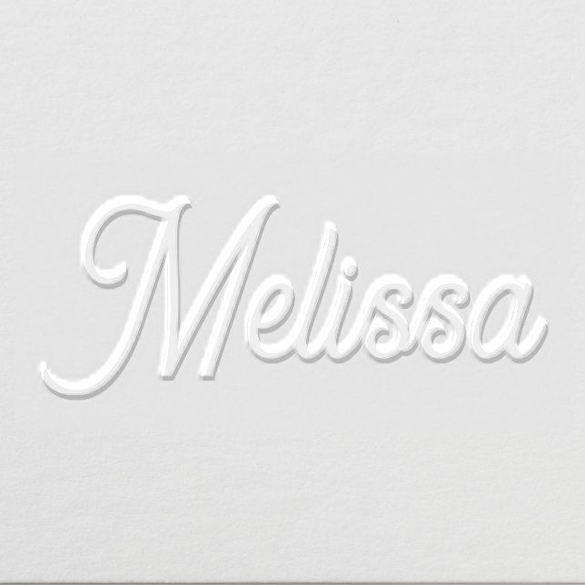 Simple Elegant Minimalist #7XL Name Only Embosser (Design)