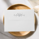 Simple Elegant Minimalist Monogram Envelope<br><div class="desc">Create your own personalized envelopes with elegant minimalist monogram initials.</div>