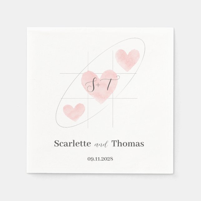 Simple Elegant Minimalist Napkins (Front)