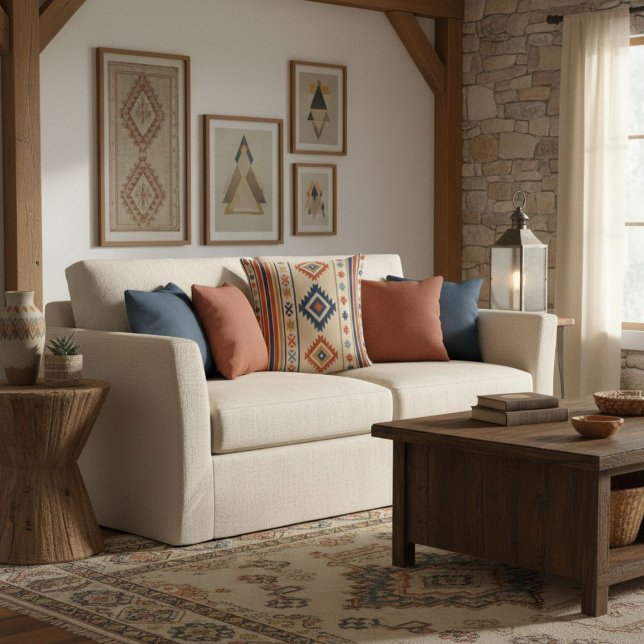 Simple elegant modern geometric lines   throw pillow (Creator Uploaded)