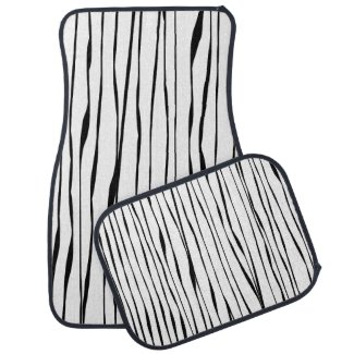 Simple Elegant Modern Line Art Black and White