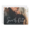 Simple Elegant Modern Script Personalized Photo
