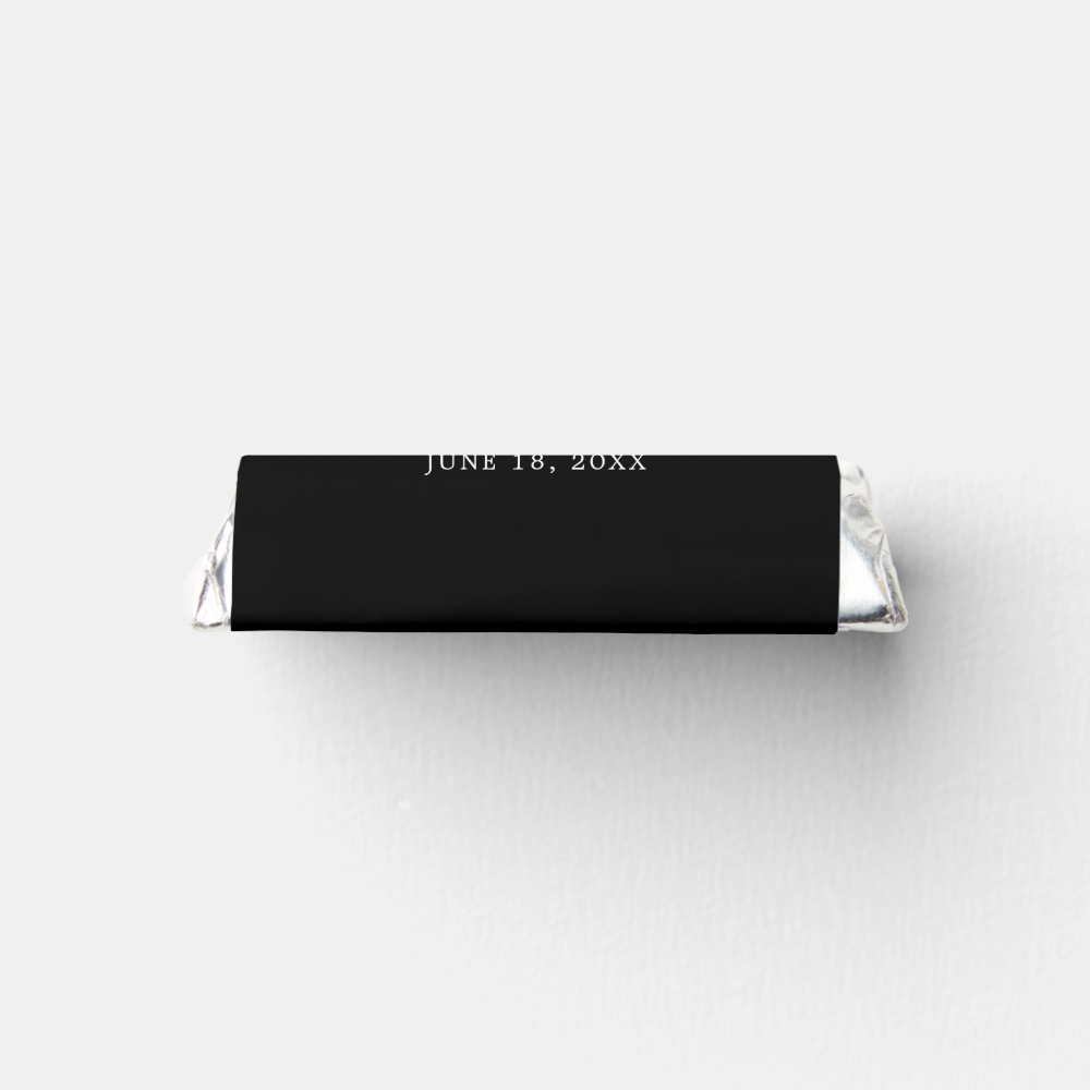 Disover Simple Elegant Monogram Black Wedding