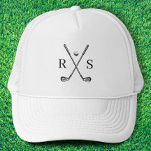 Simple Elegant Monogram Initial Golf