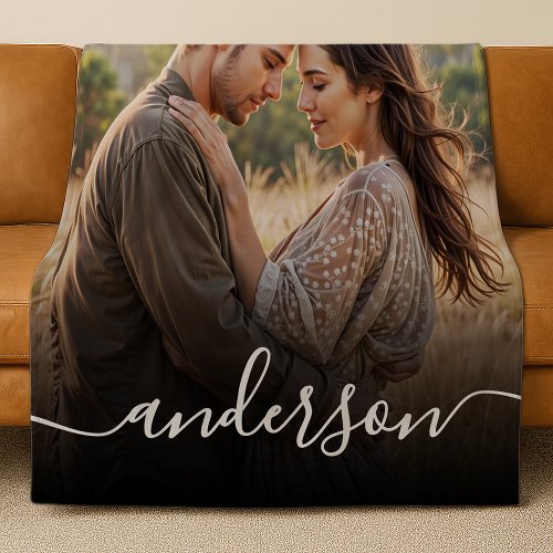 Simple Elegant Photo & Elegant Script Custom Text