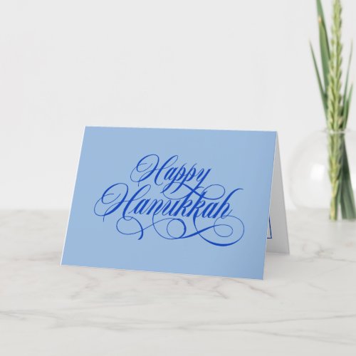 Simple Elegant Photo Hanukkah greeting  Cards