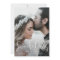 Simple Elegant Photo Save the Date Wedding Invite