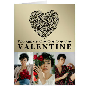 Simple Elegant Photo Valentine's day Card