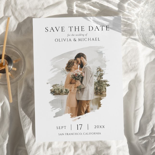 Simple Elegant Photo Wedding Save the Date (Creator Uploaded)