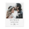 Simple Elegant Photo Wedding Save the Date