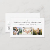 Simple & Elegant, Photography Business Card (Front/Back)