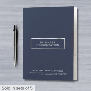 Simple Elegant Presentation Folder