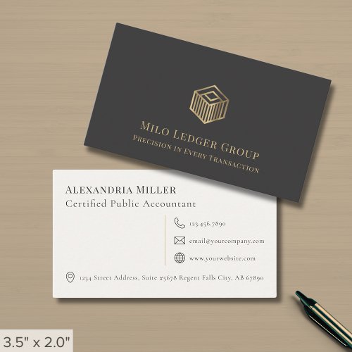 Simple Elegant Professional Business Card - Product | North Red Vine