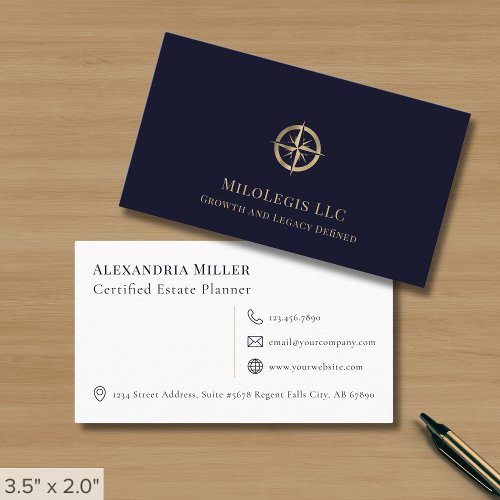 Simple Elegant Professional Business Card - Product | North Red Vine