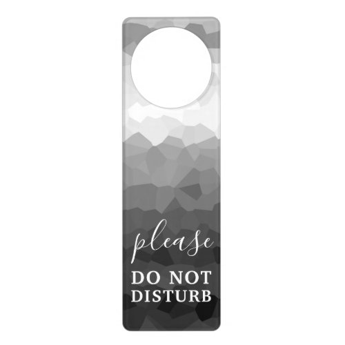 Simple Elegant Professional Do Not Disturb Graphic Door Hanger
