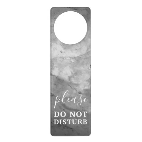 Simple Elegant Professional Do Not Disturb Marble  Door Hanger