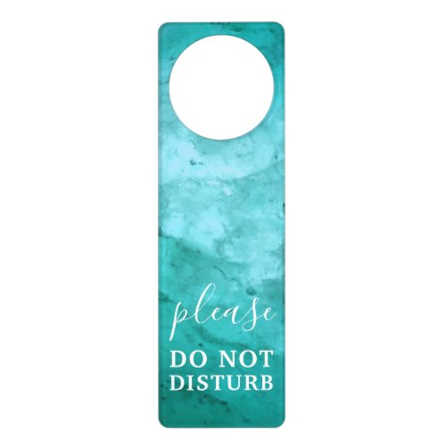 Simple Elegant Professional Do Not Disturb Marble  Door Hanger