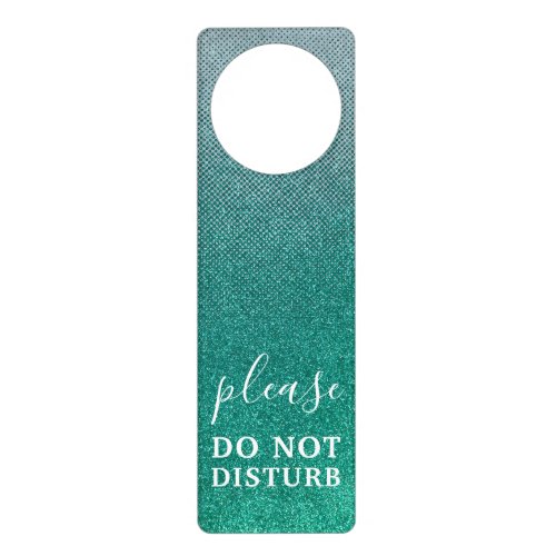 Simple Elegant Professional Do Not Disturb Ombre Door Hanger