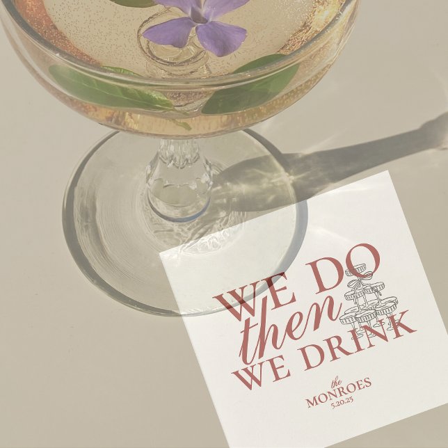 Simple Elegant Red Wedding Napkins (Luxury Classic Red Wedding Suite Theme with options to personalize for your special day.)