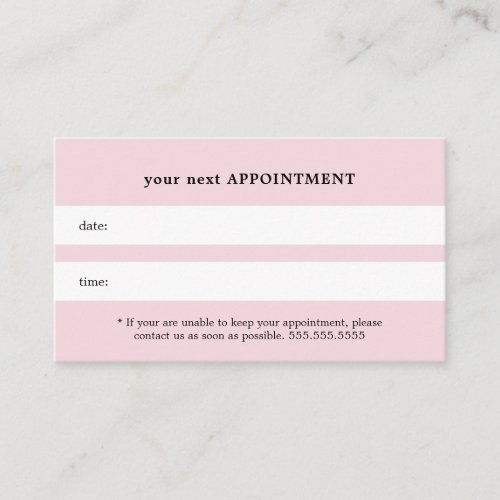 Appointment Cards>