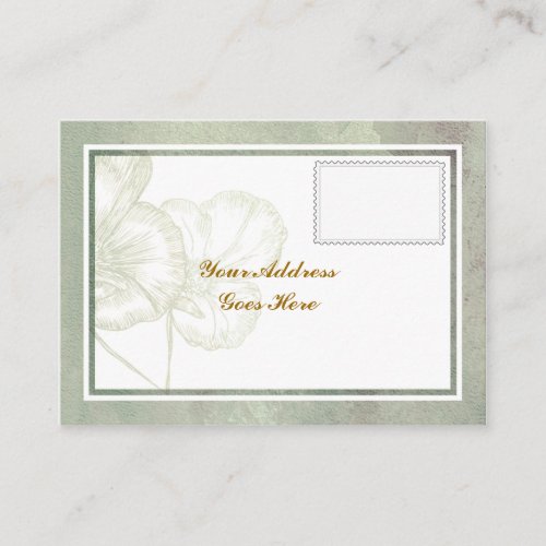 Simple Elegant RSVP Card