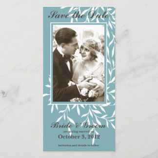 Simple Elegant Save the Date Photo Card