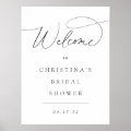 Simple Elegant Script Event Welcome Sign | Zazzle